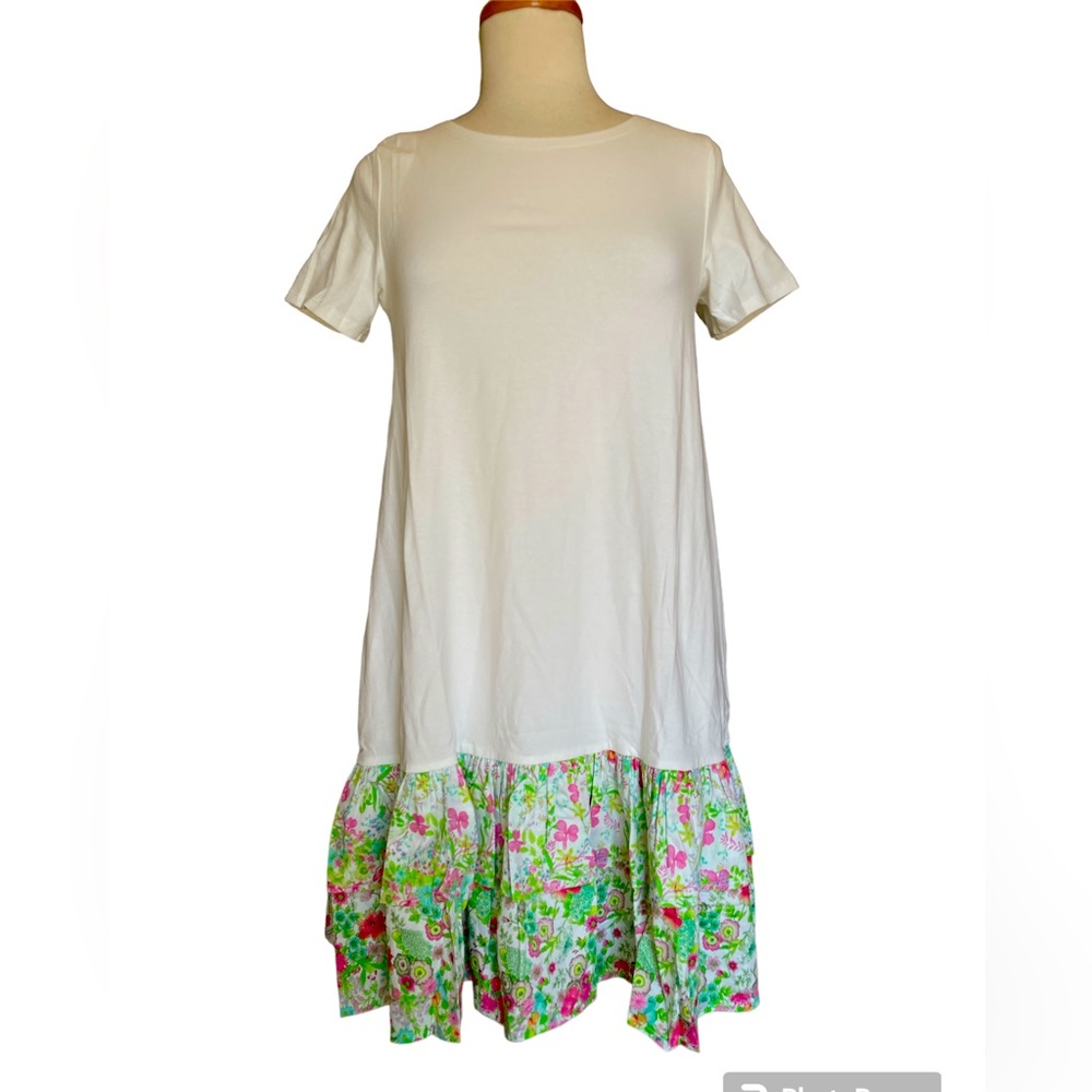 Rich Fashion Knit ruffle MIDI dress size 2 US, 6 UK